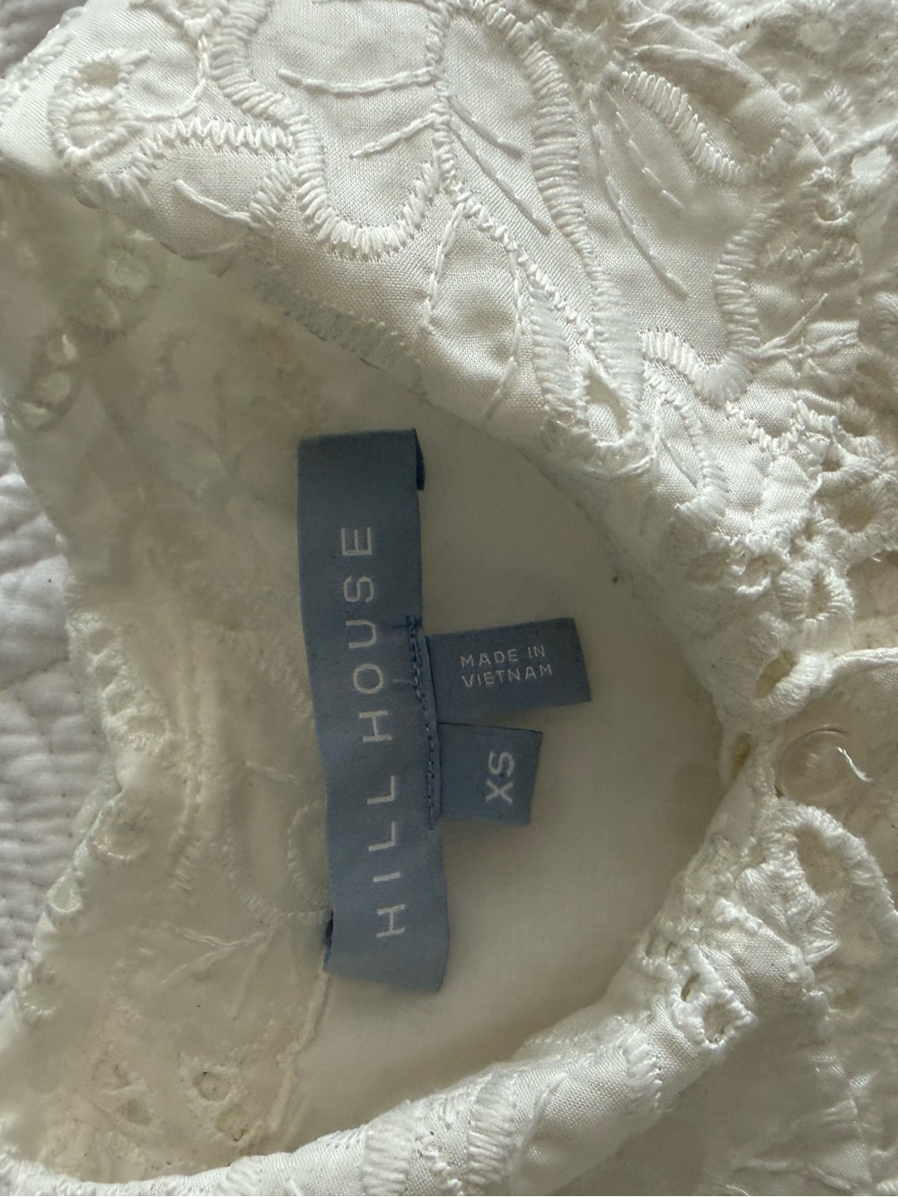 NWT Hill House White Broderie set xs - Picture 6 of 6